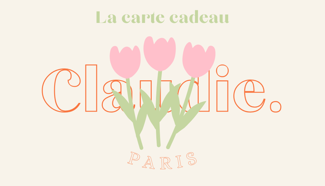 La carte cadeau Claudie