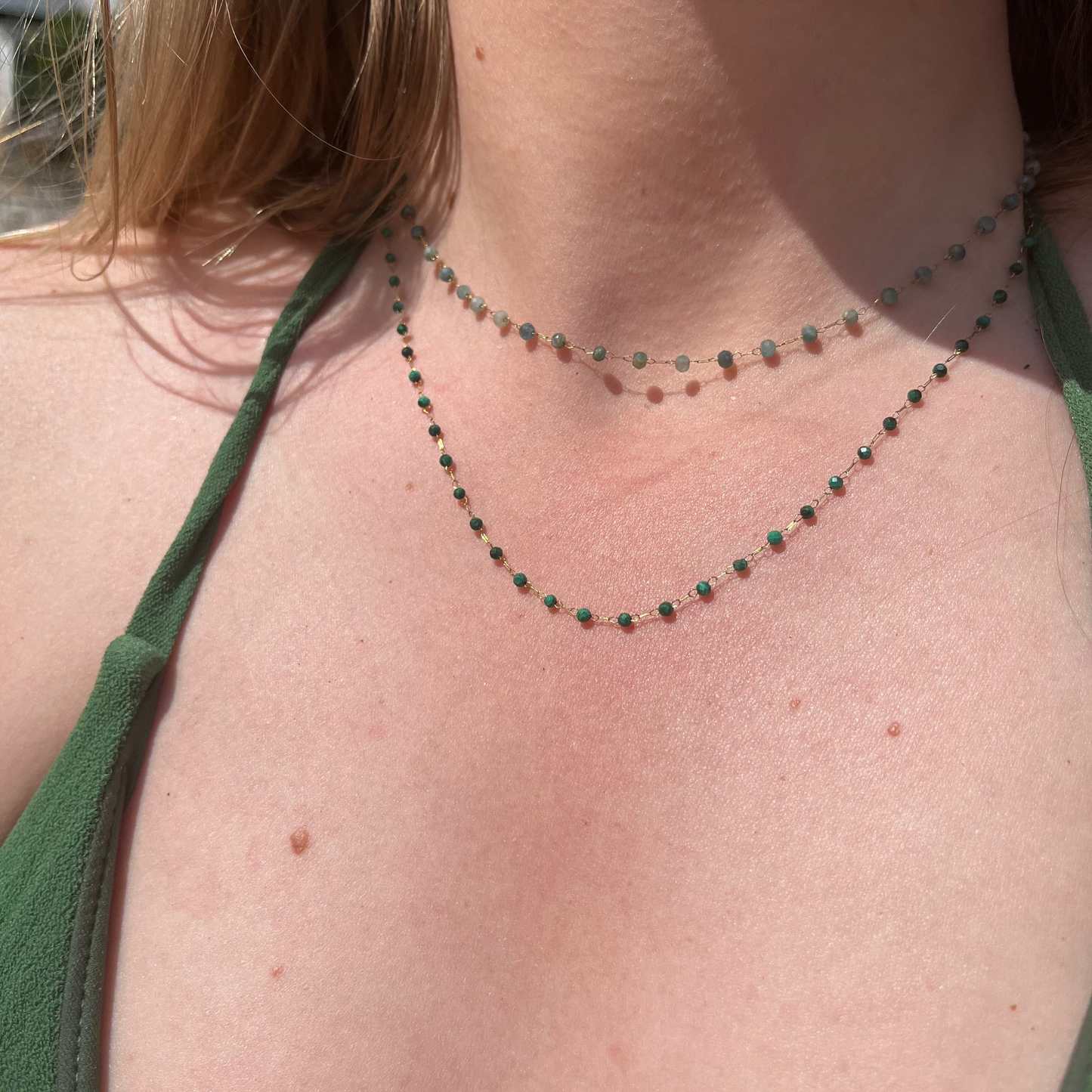 Collier perlé