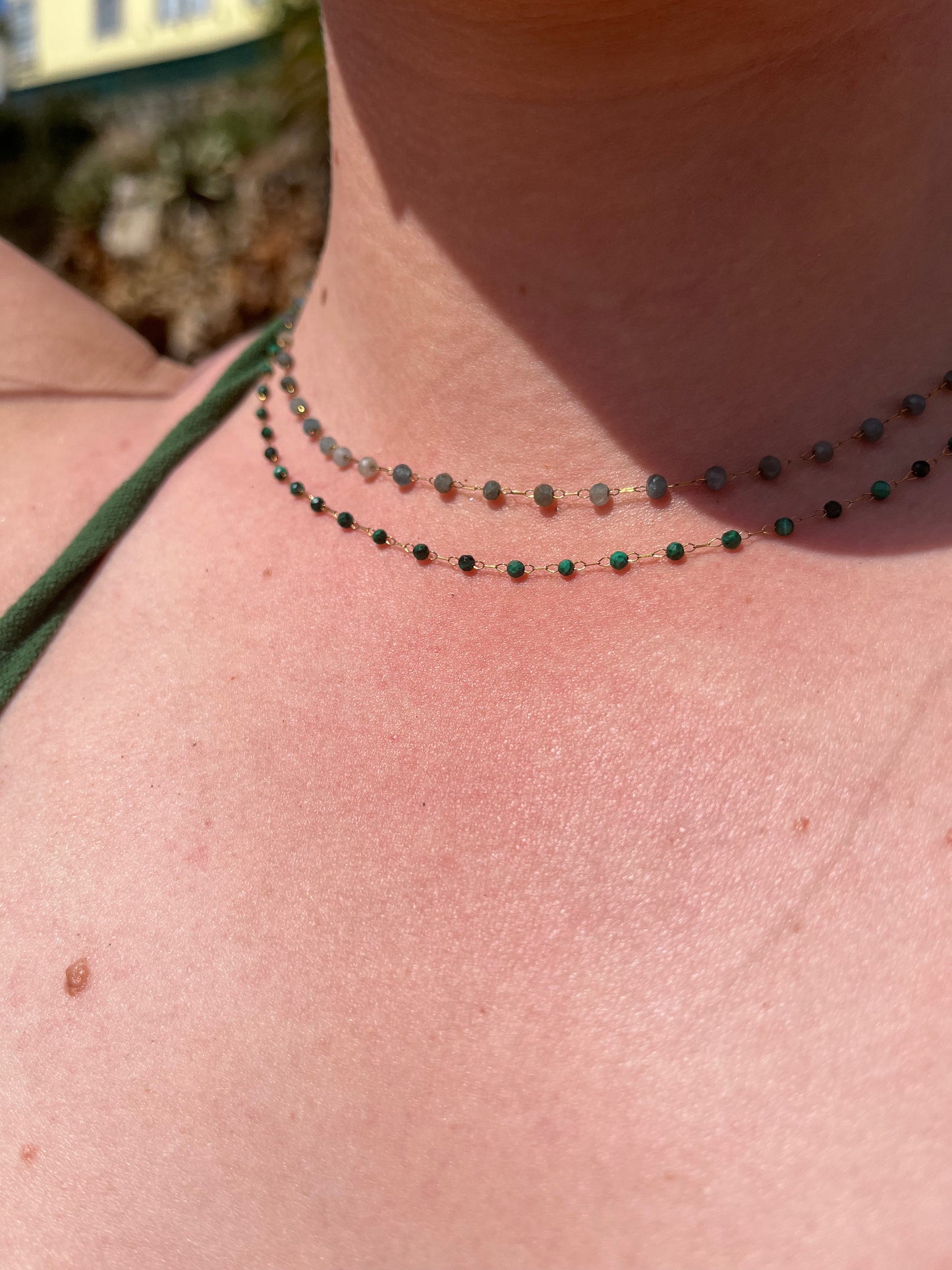 Collier perlé